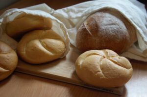 woreczek chleb bułki