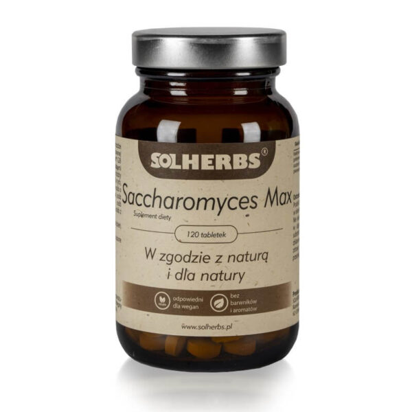 saccharomyces max solherbs drożdże