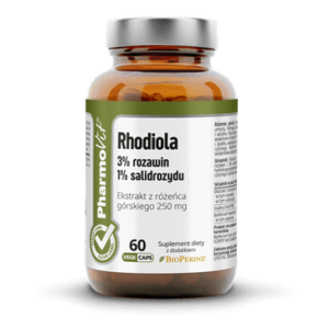 rhodiola pharmovit clean label